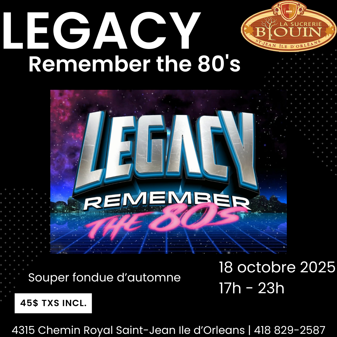 LEGACY 18 octobre 2025